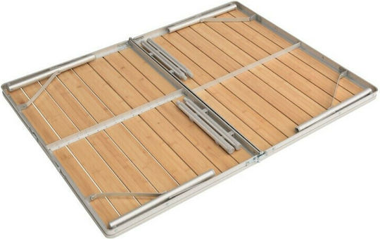 Outwell Calgary L Таблица Алуминий за къмпинг сгъваем 90x120x70cm Кафяв