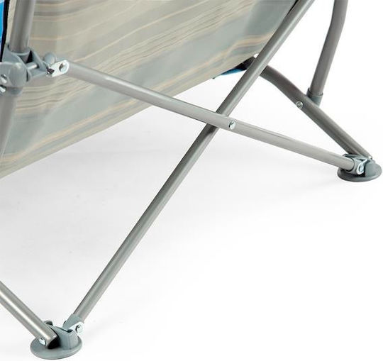 Nils NC3035 Small Chair Beach with High Back Turquoise 57x40x64cm