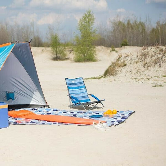 Nils NC3035 Small Chair Beach with High Back Turquoise 57x40x64cm