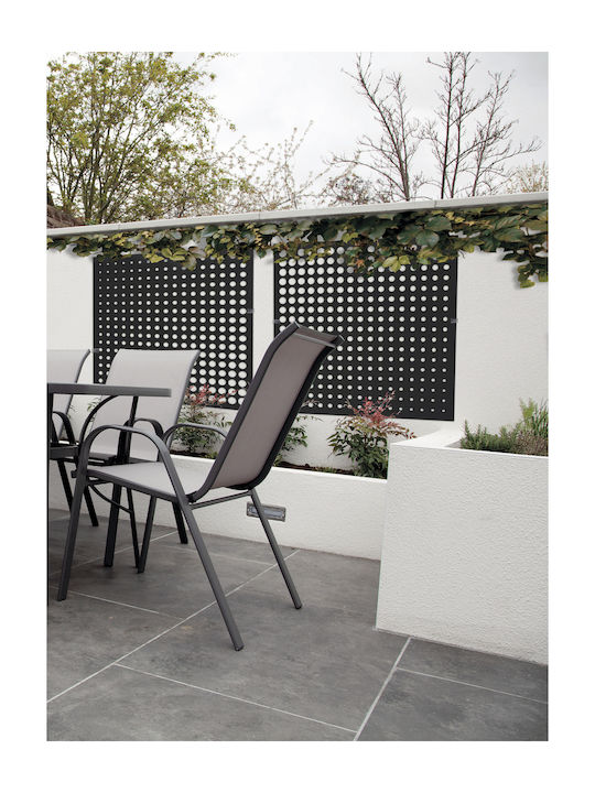 Moon Plastic Trellis Gray 100x100cm