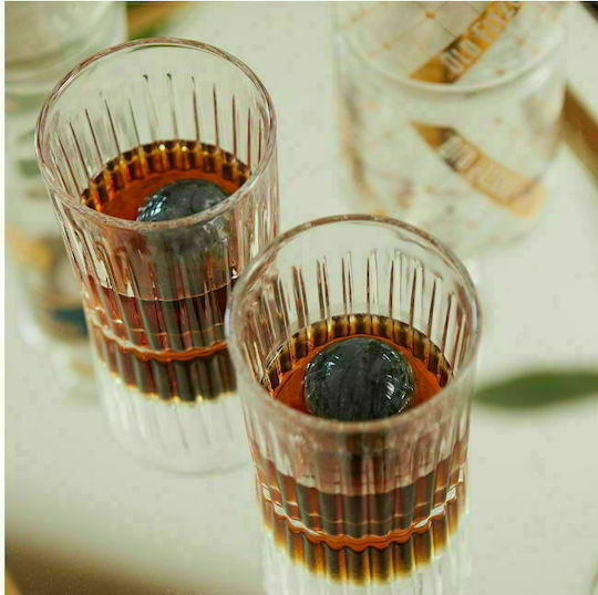 Gentlemen's Hardware Σετ Ποτήρια Ουίσκι από Γυαλί 230ml 2τμχ