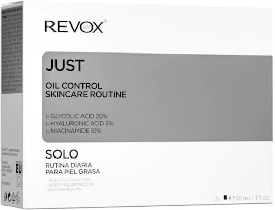 Revox Just Daily Routine Gegen Fettigkeit Hautpflege-Set für Feuchtigkeitsspendend 3 Stück