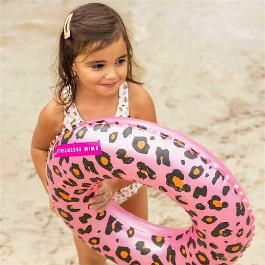 Swim Essentials Детски Плувен Кръг Leopard с Диаметър 55см. Розов