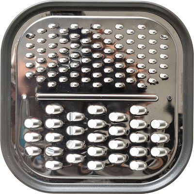 Spitishop Inox Cheese Grater with Container 13.8x13.8x6.5cm