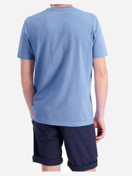 Fynch Hatton Men's Short Sleeve T-shirt Light Blue