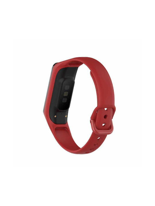 Tech-Protect Smoothband Λουράκι Σιλικόνης Κόκκινο (Galaxy Fit 2)