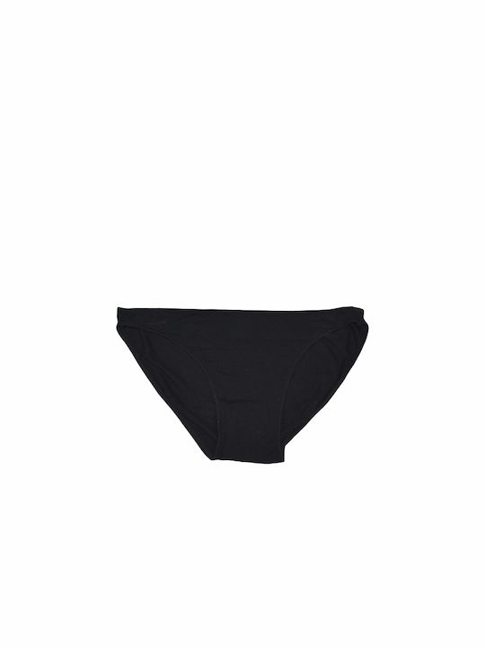 Apple Boxer Damen Slip Schwarz