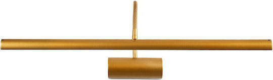 GloboStar Trois Modern Lamp Bathroom with Integrated LED and Natural White Light Copper 60x18cm