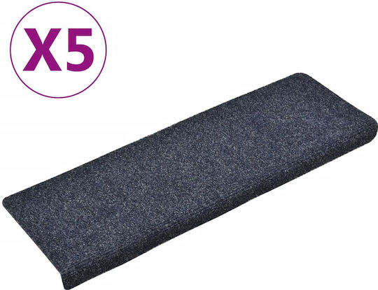 vidaXL Πατάκια Σκάλας Ανθρακί 65x25cm 149732 5τμχ vidaXL Πατάκια Σκάλας Ανθρακί 65x25cm 149732 5τμχ