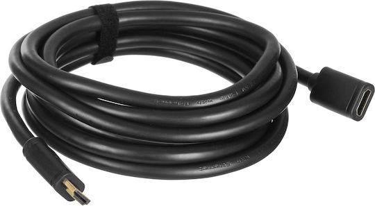 Unitek HDMI 2.0 Premium High Speed 4K 60Hz HDR Cable HDMI Male - HDMI Female 3m Black