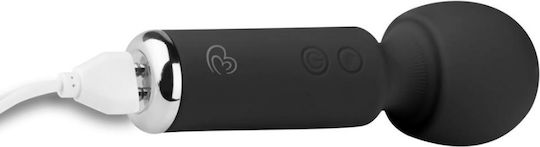 Easytoys Wonder Wand Vibrator Massage 12cm Black