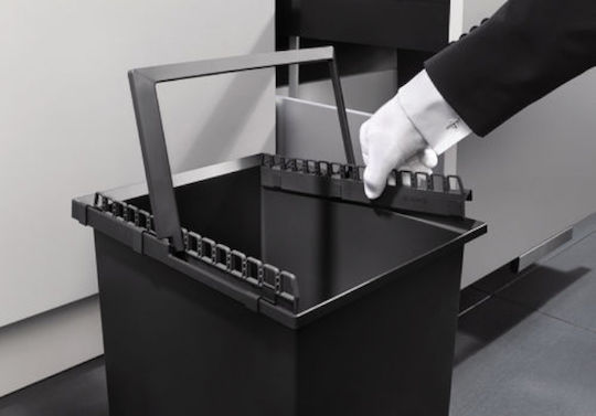 Blanco Flexon II 30/1 Waste Bin for Cabinet Plastic Black 19L