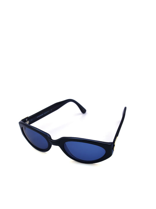 Fendi Sonnenbrillen mit Schwarz Rahmen und Blau Linse F608 246