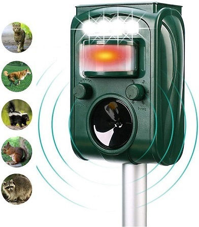 Kcasa KC-501 Συσκευή Υπερήχων Απώθησης Γατών / Τρωκτικών Ηλιακή