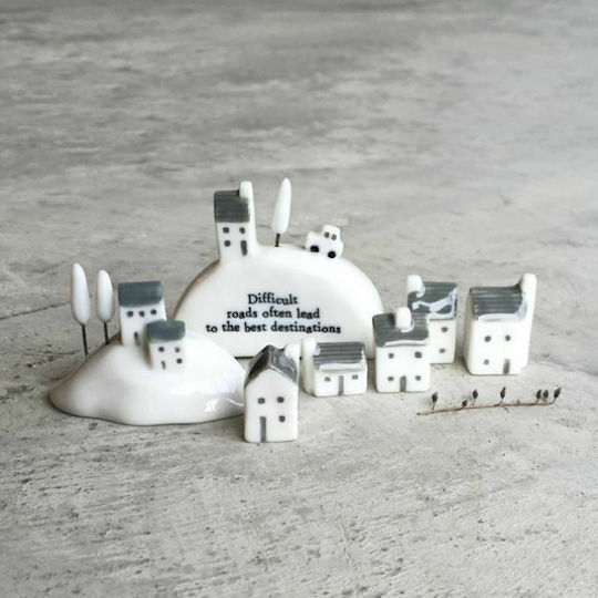 Synchronia Miniatură Decorativă Ceramică 7.2x2.4x6cm 1buc