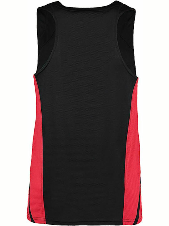 Kustom Kit Cooltex® Ανδρική Διαφημιστική Μπλούζα Αμάνικη Black/Red Kustom Kit Cooltex® Ανδρική Διαφημιστική Μπλούζα Αμάνικη Black/Red