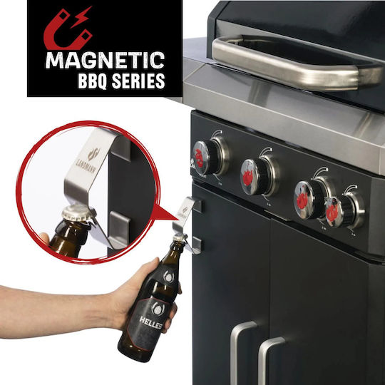 Landmann Grill Accessories Magnetic Stainless Steel Bottle Opener