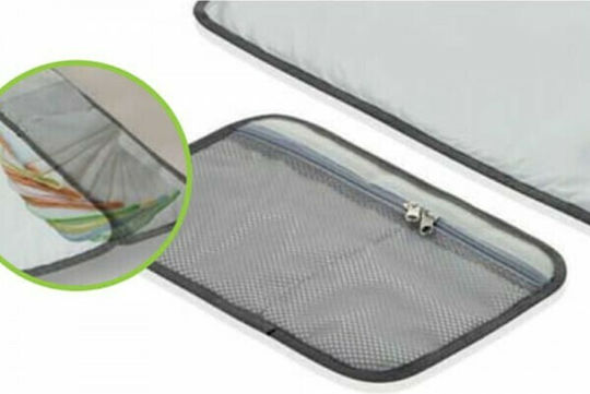 Baby Jem Tragbare Wickelauflage aus Kunststoff Grey für Bett 33x85cm
