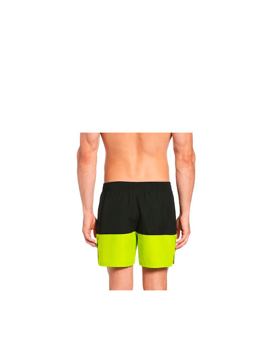 Nike Herren Badebekleidung Bermuda Lime/Black Gestreift