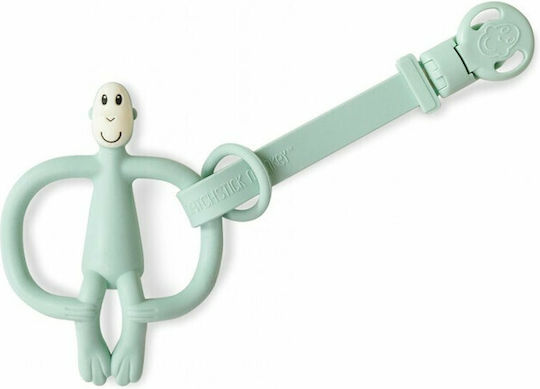 Matchstick Monkey Clip Schnuller aus Silikon Mehrfarbig