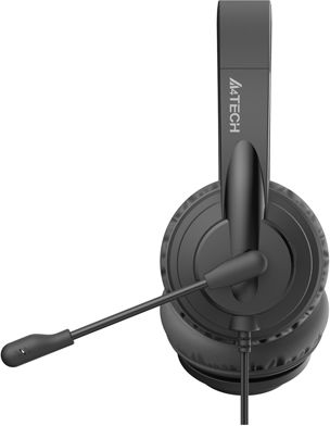 A4Tech HU-10 On Ear Multimedia Ακουστικά με μικροφωνο και σύνδεση USB-A