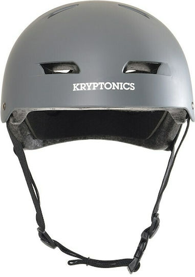 Kryptonics Κράνος Skateboard Step Up Grey