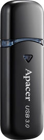 Apacer AH355 128GB USB 3.1 Stick Black