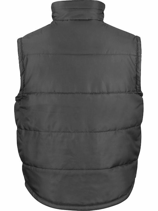 Безръкаво Puffer Водоустойчиво Черно Мъжко Яке