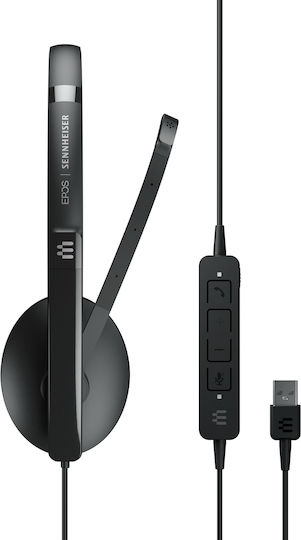 Epos Adapt 160 ANC On Ear Căști Multimedia cu microfon și conexiune USB-A