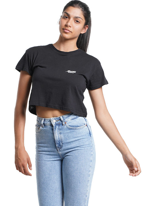Women's Crop T-shirt Black
