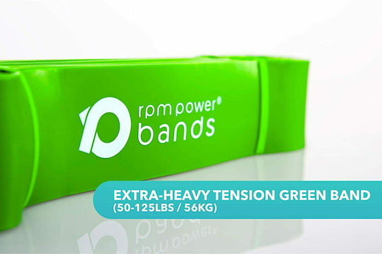 RPM Power Loop Resistance Band Very Hard Green