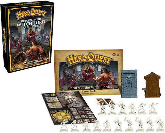 Game Expansion HeroQuest: Return of The Witch Lord Quest Pack 14+ Years Old (EN) Hasbro