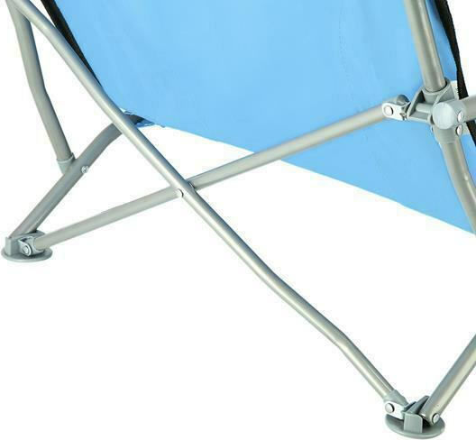 Nils NC3035 Καρεκλάκι Παραλίας Μπλε 57x40x64εκ.