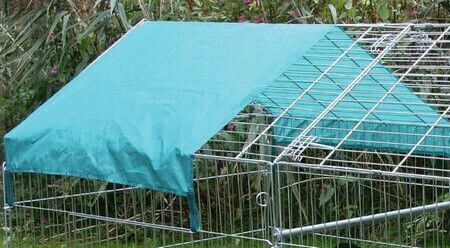 Kerbl Аксесоари за Клетки на Гризачи за Зайче Spare Sun Protection Shield 220x20x103см 70342