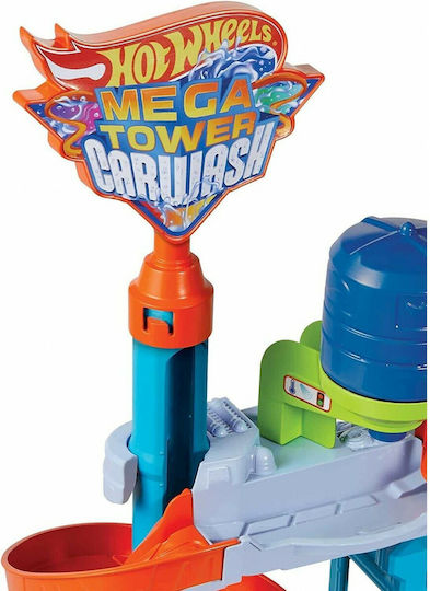 Hot Wheels Mega Chromokeravnon Car Wash Garage 1:64 for Ages 4+