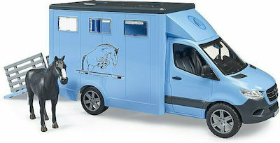 Bruder Mercedes Sprinter Μεταφοράς Αλόγων Spielzeugauto 1:16 Kleintransporter für 3++ Jahre