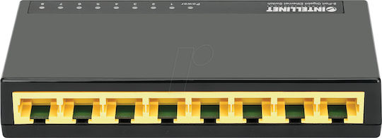 Intellinet Unmanaged L2 Switch με 8 Θύρες Gigabit (1Gbps) Ethernet