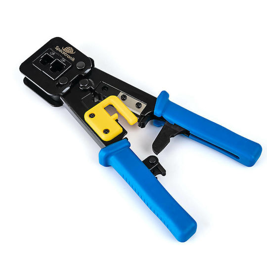 PT-CT01 Ethernet Internet Cable Crimping Plier For Passthrough and Regular Connectors RJ11, RJ45