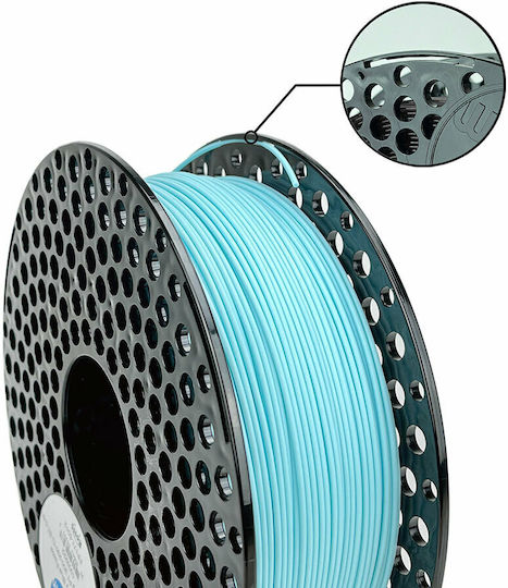 Azurefilm PLA 3D Printer Filament 1.75mm Baby Blue Pastel 1kg