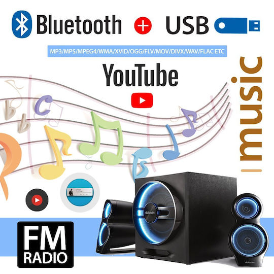 Auto-Audiosystem 2DIN (Bluetooth/USB/AUX/WiFi/GPS/Apple-Carplay/Android-Auto) mit Touchscreen 7"
