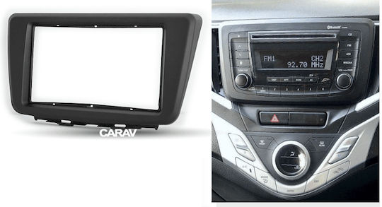 DIN Fascia Panels 2 Din for Suzuki Baleno 2015-2020 for Suzuki Baleno 2015-2020