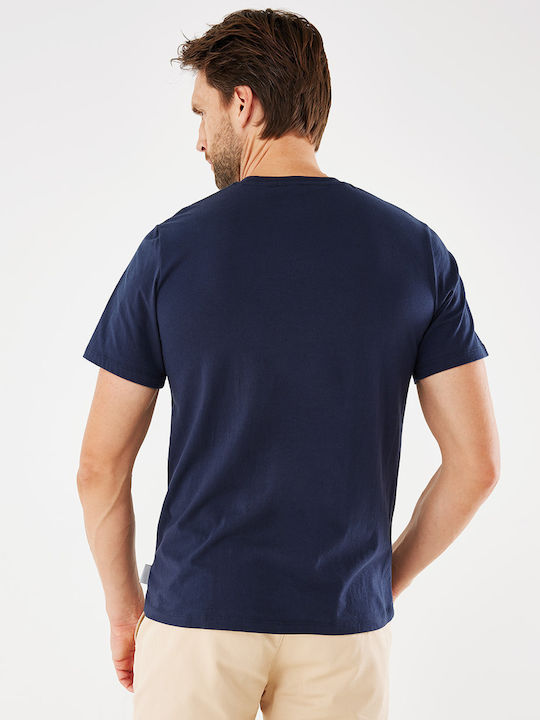 Mexx Men's Short Sleeve T-shirt Navy Blue