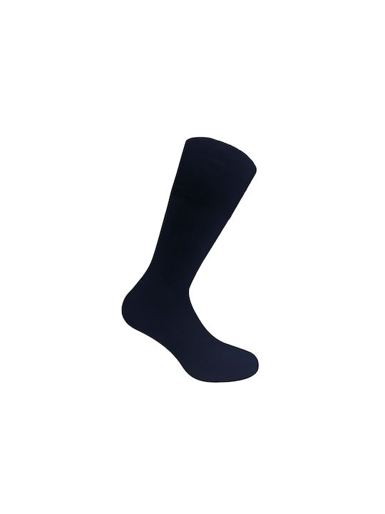 Walk Men's Solid Color Socks Blue