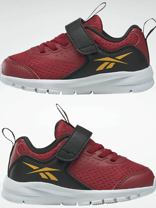 Rush Runner 4 Αθλητικά Παιδικά Παπούτσια Running με Σκρατς Flash Red / Collegiate Gold / Core Black