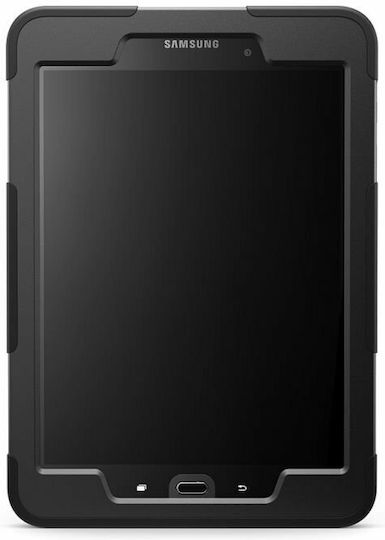 Griffin Survivor Slim Back Cover Ανθεκτική Μαύρη (Galaxy Tab A 9.7)