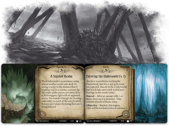 Arkham Horror Pachet Booster Punctul Fără Întoarcere Engleză Fantasy Flight