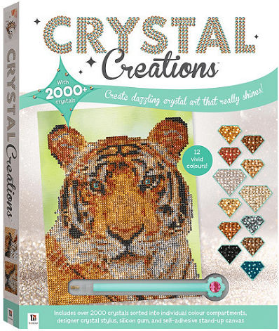 Hinkler Mosaic Creation with Crystals Wild Tiger Hinkler