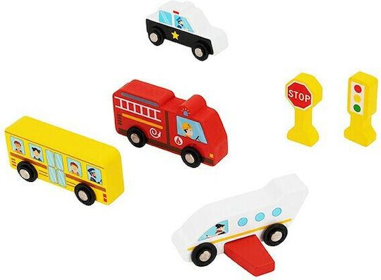 Tooky Toys Bauklötze Stadt für 2+ Jahre 50 Stück