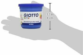 Giotto Colori A Dita Finger Paints Set 200ml 6pcs