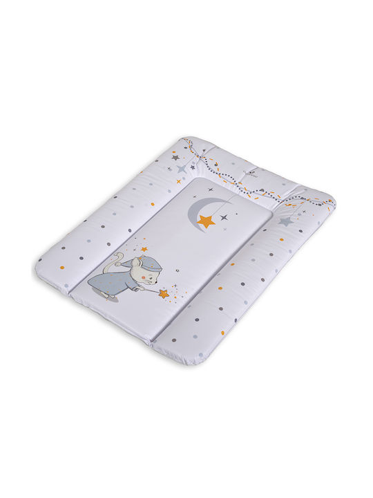 Cangaroo Μαλακή Αλλαξιέρα Nappy από Πλαστικό Λευκό 50x70cm